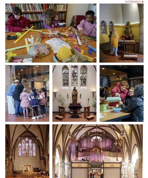 De Adelbertuskerk in Haarlem-Noord: het orgel, de vieringen en de activiteiten in beeld