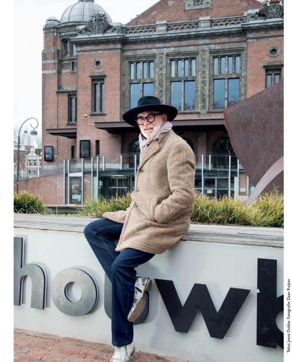Pieter de Waard, oud-directeur van Telstar, in Haarlem