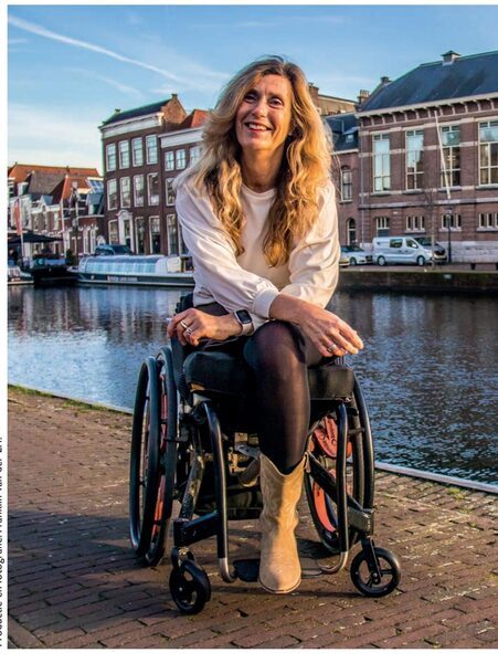Ilse van Hooijdonk aan het Spaarne