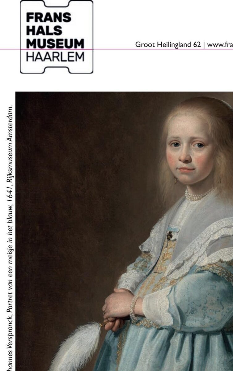 Johannes Verspronck, Portret van een meisje in het blauw (1641), Rijksmuseum Amsterdam