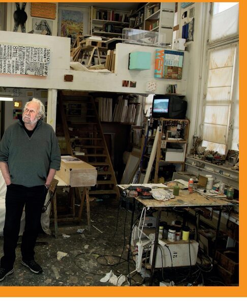 Het atelier van kunstenaar Ronald Ruseler