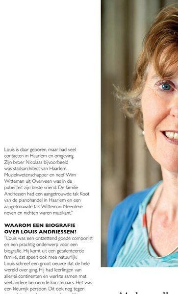 Jacqueline Oskamp, biograaf van componist Louis Andriessen
